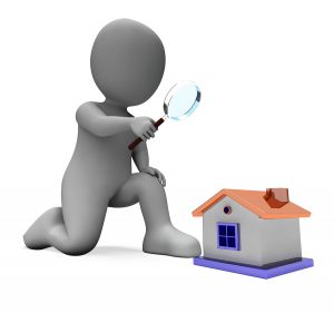 inspecting a property, House Character Showing Inspect Surveying Searching Or Looking For Home